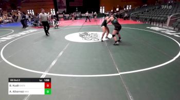 126BLUE lbs Rr Rnd 2 - Brooke Lucia Kuah, Shenendehowa vs Anastasia Albornoz, Minisink Valley