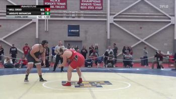 285 lbs Cons. Semi - Will Orso, Wesleyan (CT) vs Adolfo Betancur, Johnson & Wales (RI)