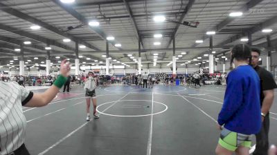 109 lbs 2nd Place - Genevieve Nevarez, No Team vs Ethne Boggs, No Team