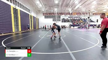 107 lbs Round 1 - Cole Caniglia, MWC Wrestling Academy vs Drake VomBaur, Bear Cave Wrestling
