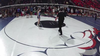 95-100 lbs Champ. Round 2 - Micah Norris, Nevada vs Megan Cornett, Alaska