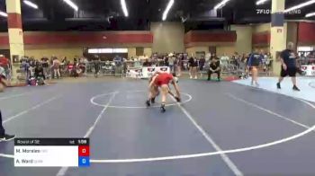 49 kg Round Of 32 - Megan Morales, Red Wave Wrestling vs Ava Ward, Sunkist Kids Wrestling Club