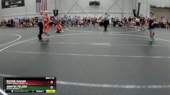 113 lbs Round 6 (8 Team) - Boone Mahan, Curby Grizzly Bears vs Griffin Felder, Dover Bandits