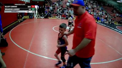 50-52 lbs Round 4 - Elliot Caruso, Roughhouse vs Brandon Lowery, Laurelhighlands
