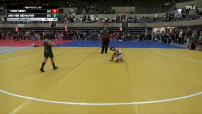 Round 1 - Cruz Smith, Outlaw Wrestling Club vs Archer Weinmann, Blaine Wrestling Club