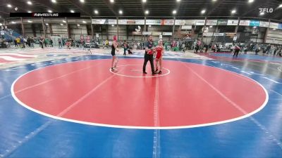 100 lbs Cons. Round 1 - Jayla Swanson, Siouxland Wrestling Academy vs Reegan Sever, Black Hills Wrestling Academy