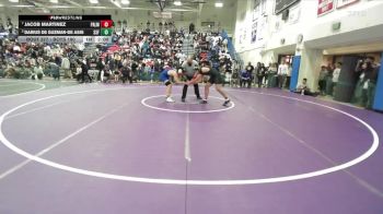 Boys 190 lbs Quarterfinal - Jacob Martinez, Palma Boys vs Darius De Guzman-De Asis, South San Francisco&nbsp;Boys
