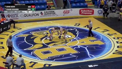 140 lbs Round Of 32 - John Nave, Derry Area vs Chase Boozer, Muncy