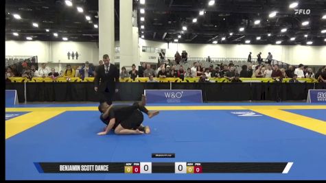 Chaye Tione Alexander vs Benjamin Scott Dance 2025 World IBJJF Jiu-Jitsu No-Gi Championship