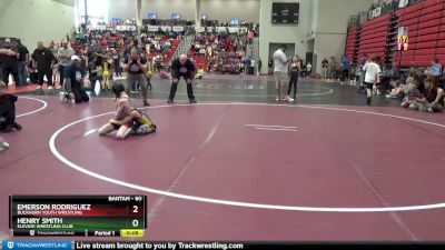 60 lbs Quarterfinal - Henry Smith, Elevate Wrestling Club vs Emerson Rodriguez, Buckhorn Youth Wrestling