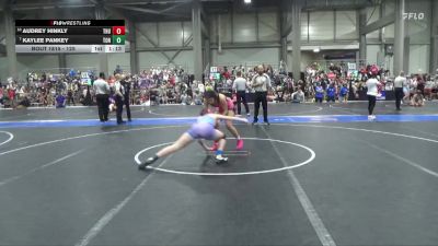 125 lbs Champ. Round 1 - Kaylee Pankey, Tonganoxie vs Audrey Hinkly, Thunderbird