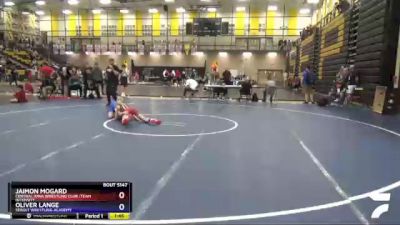 97 lbs 1st Place Match - Jaimon Mogard, Central Iowa Wrestling Club /Team Intensity vs Oliver Lange, Sebolt Wrestling Academy