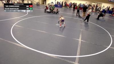 10U - 49 lbs Semis - Wil Chmielewski, Waconia Wrestling Club vs Jacob Marthaler, Perham Wrestling Club