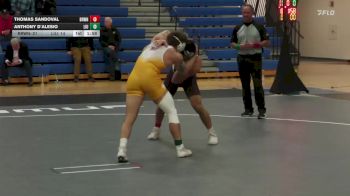 184 lbs Finals (2 Team) - Thomas Sandoval, Brown vs Anthony D`alesio, LIU