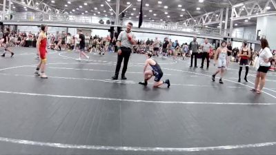 96 lbs Round 5 (8 Team) - Hunter Steelman, The Outsiders Squeeze vs Camden Barlow, Prestige Worldwide