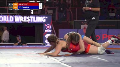 65 kg - Emma Bruntil, USA vs Kateryna Zelenykh, UKR