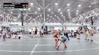 88 lbs Placement (4 Team) - Wesley Vincent, Warhawks vs Chris Sanchez, The Outsiders Squeeze