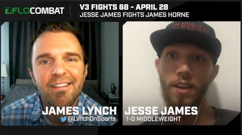 V3Fights 68 Interview: Undefeated Jackson Wink MW Jesse James