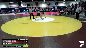 126 lbs Semifinal - David Fletes, Canyon Springs vs Carson Gonzalez, Murrieta Valley