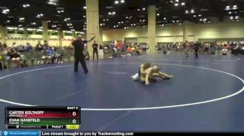 120 lbs Round 3 (8 Team) - Evan Hanefeld, Foxfire vs Carter Kolthoff, Iowa Gold