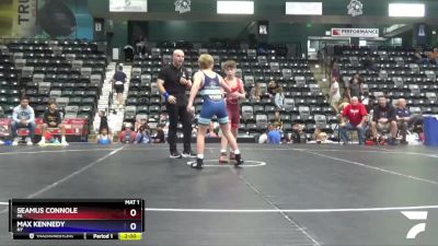 98 lbs Semifinal - Seamus Connole, PA vs Max Kennedy, NY