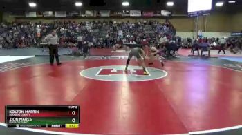 106 lbs Champ. Round 3 - Kolton Martin, Douglas County vs Zion Mares, Pueblo County