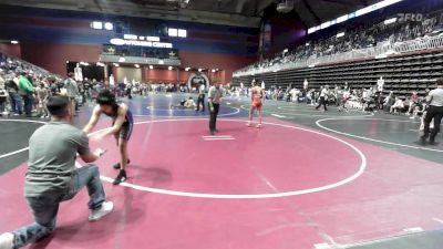 116 lbs Quarterfinal - Nehemiah Young, Natrona Colts vs Gabriel Trujillo, Northside Wrestling