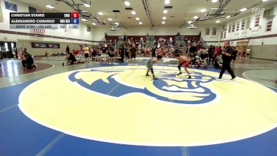 126 lbs Quarterfinal - Christian Stamis, Edge vs Alessandro Camargo, Ruthless WC