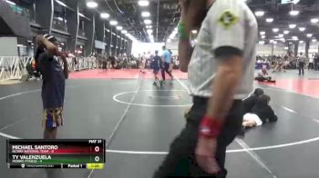 80 lbs Round 5 (6 Team) - Ty Valenzuela, Morris Fitness vs Michael Santoro, NCWAY National Team