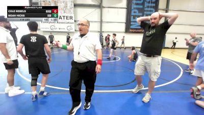 119 lbs Rr Rnd 1 - Cole Rebels, Iron Horse vs Noah Hicks, Ride Out Wrestling Club