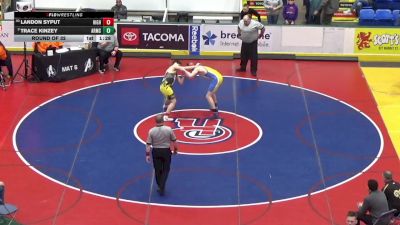 192 lbs Round Of 32 - Landon Syput, Highlands vs Trace Kinzey, Armstrong