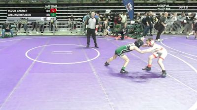 57 lbs Final - Jacob Vashey, Triumph Trained vs William DeFalco, Cja