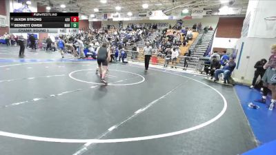 132 lbs Champ. Round 1 - Jaxon Strong, Azusa vs Bennett Owen, Marina