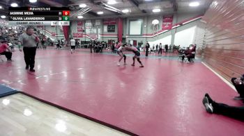 145 lbs Champ. Round 1 - Jasmine Mejia, Paloma Valley vs Olivia Lavanderos, Santa Ana