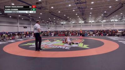 67 lbs Round 3 - Clara Coombs, Empyre vs Kenzie Cradlebaugh, Unattached