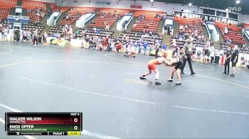 76 lbs Semifinal - Walker Wilson, Midwest RTC vs Knox Opfer, Panther Amateur Wrestling