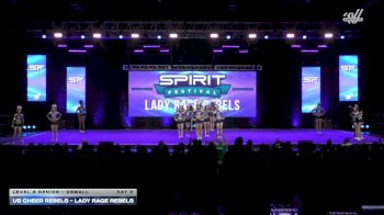 US Cheer Rebels - Lady Rage Rebels [2026 L6 Senior - XSmall Day 3] 2026 Spirit Fest Grand Nationals