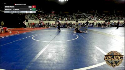 90 lbs Rr Rnd 1 - Emie Mogg, Nebraska Wrestling Academy vs Hensley Jarman, Pauls Valley Panther Pinners