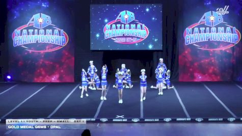 Gold Medal Gems - Opal [2025 L1.1 Youth - PREP - Small Day 1] 2025 America's Best Grand Nationals