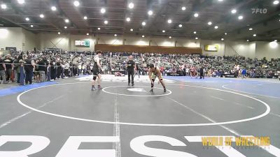 200 lbs Consi Of 32 #2 - RAUL MARQUEZ, Tulare Titans Wrestling Club vs Jaron Moore, Mountain View