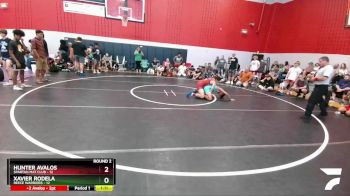 125 lbs Round 2 (6 Team) - Xavier Rodela, Reece Warriors vs Hunter Avalos, Spartan Mat Club