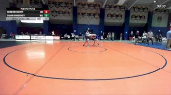 165 lbs Cons. Round 3 - Devin Sweeney, Washington & Lee vs Jordan Scott, Liberty