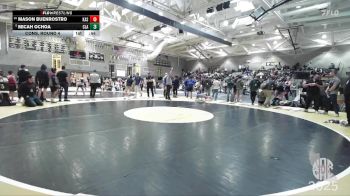 135 lbs Cons. Round 4 - Mason Buenrostro, Kastner vs Micah Ochoa, Clark