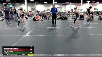 80 lbs Round 2 (8 Team) - Rylan Wax, POWA vs Jeremy McKinney, Ohio Gold