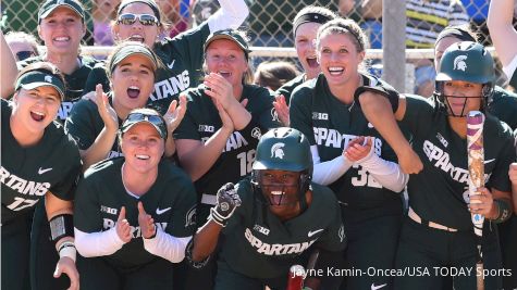 2019 Penn State vs Michigan State | Big Ten Softball