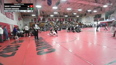 81-87 lbs Round 1 - Vaughn Juergens, OCRTC vs Brody Cunningham, Reign WC