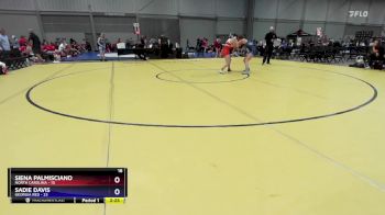 125 lbs Placement Matches (8 Team) - Siena Palmisciano, North Carolina vs Sadie Davis, Georgia Red