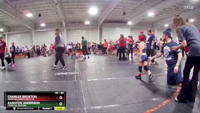 60 lbs Round 3 - Charles Broxton, Grizzlies Wrestling Club vs Kashton Anderson, Carolina Reapers