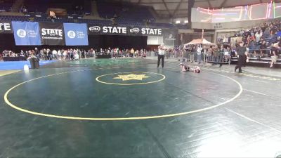 45 lbs 3rd Place Match - Braxton Suarez, Moses Lake Wrestling Club vs Beckett Harrington, Anacortes Hawkeyes Wrestling Club