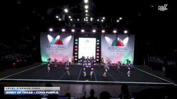 Spirit of Texas - Cod3 Purple [2026 L3 Senior Coed] 2026 The Southwest Regional Summit